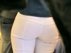 Gorgeous petite candid asses in jeans