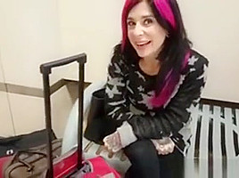 Goth Emo Slut Gets Fisted