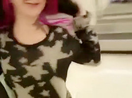 Goth Emo Slut Gets Fisted