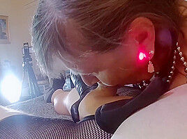 Grannys Metal Blowjob C3m