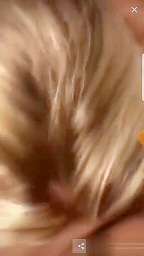 Guy getting head on periscope