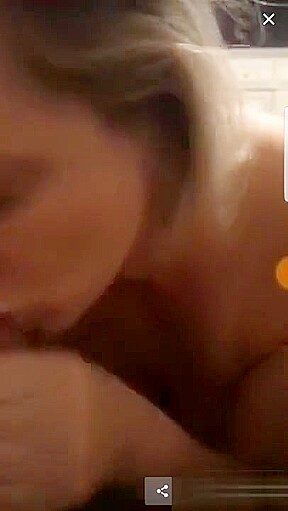 Guy getting head on periscope