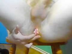 Guy puts Pinkie Pie in his butt