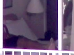 HI black girl nude in the window