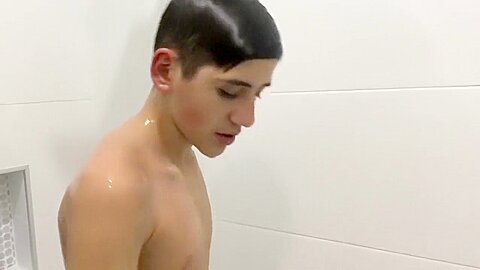 HOT Older Bro Pranks Younger Bro In Shower