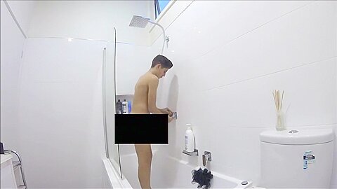 HOT Older Bro Pranks Younger Bro In Shower