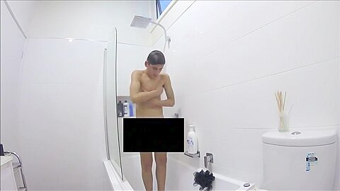 HOT Older Bro Pranks Younger Bro In Shower