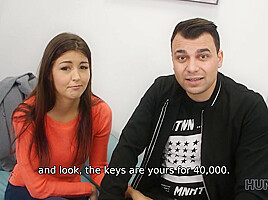 HUNT4K  Whore is used to paying for boyfriends wishes with her twat