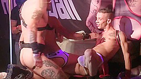 HUSTLABALL-BERLIN 2015 CLOSING SEX SHOW