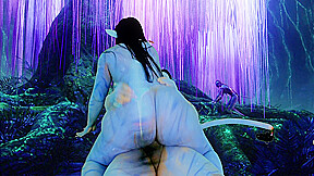 Halloween!! Big Ass Avatar Girl Gets Fucked Very Hard