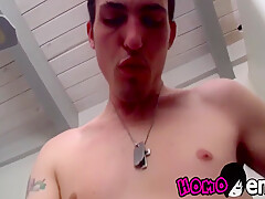 Handsome Homo Anally Hammered Vigorously By Young Gay Emo 10 Min