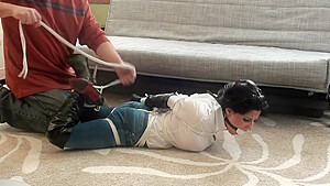 Hannah Gets Tied Bdsm Porn With Fetish Doll