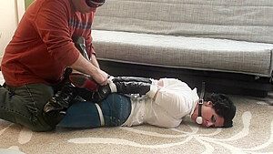 Hannah Gets Tied Bdsm Porn With Fetish Doll