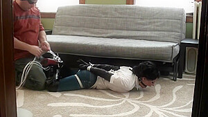 Hannah Gets Tied Bdsm Porn With Fetish Doll