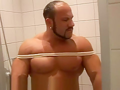 Hans Hoffman aka Steve Bentin muscle worship