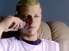 Hardcore doggystyle drill and blowjob with blonde twink