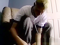 Hardcore doggystyle drill and blowjob with blonde twink