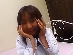 Haruka Hoshikawa has hairy cunt aroused and fucked all the way