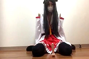 Haruna cosplay crossdresser