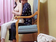 Having Of Fun With Her Chinese Stepsister 10 Min