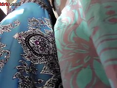 Hawt details of beauties dark belt up petticoat