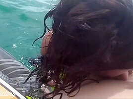 He Destroy My Mouth In Public Beach And Dont Give A Fuck What People Think