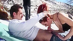 He Offers His Wife To A Guy To Fuck Her In The Mountains