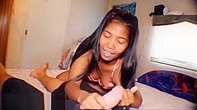 Heather deep Fucks fan FRANK and drinks cum from condom