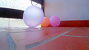 Heels and ballons