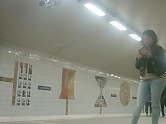 Heels and nice ass in jeans