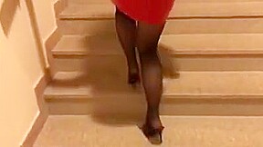 Heels nylons