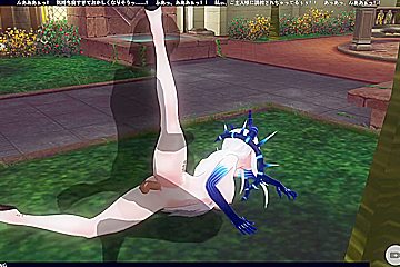 Hentai 3d And 3d Hentai - Fucked Diabla In The Garden And Cum Inside Her