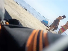 Hidden on the beach caught nudist teens 18+ at camp