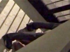 Hidden sex cam clip shows two lovers shagging