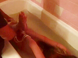 Hogtie Challenges 4 Bathtub Freakout - Ashley Lane