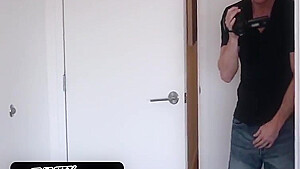 Hollie Mack - Stepdad Creeps On Stepdaughter While Step mom Is Away