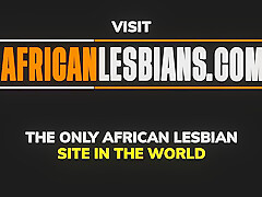 Homemade Playful Sex Tape African Lesbian Couple Trying New Dildo Toy!