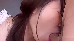 Honami Uehara Makes Magic On Two Tasty Cocks