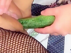 Horny Brunette Sticks Her Tongue Deep Inside Blondes Wet Pussy