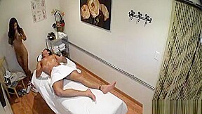 Horny Dude With Huge Pecker Gets Treated Well On Rub Session