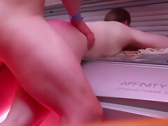 Horny Girl Got Fucked Oudoor In The Solarium