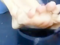 Horny Homemade clip with Foot Fetish scenes