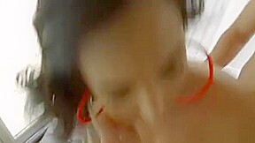 Horny Hottie Rides On Guys Cock For His Cumshot