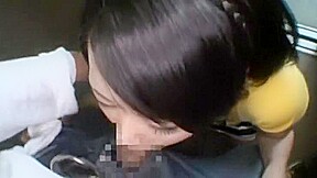 Horny Japanese chick Mikan Kururugi in Amazing Outdoor JAV video