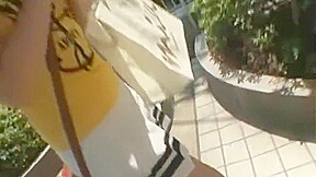 Horny Japanese chick Mikan Kururugi in Amazing Outdoor JAV video