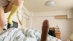 Horny Japanese chick Nozomi Shirayuri in Incredible Big Dick, POV JAV clip