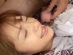 Horny Japanese girl in Amazing Couple, Blowjob JAV movie