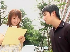 Horny Japanese slut Akiho Yoshizawa in Hottest Fingering, Doggy Style JAV clip