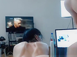 Horny Wife Gets Bang Hard Double Penetration