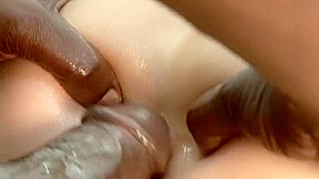 Horny blonde Step mom Holly Wellin has a big black rod stretching her holes